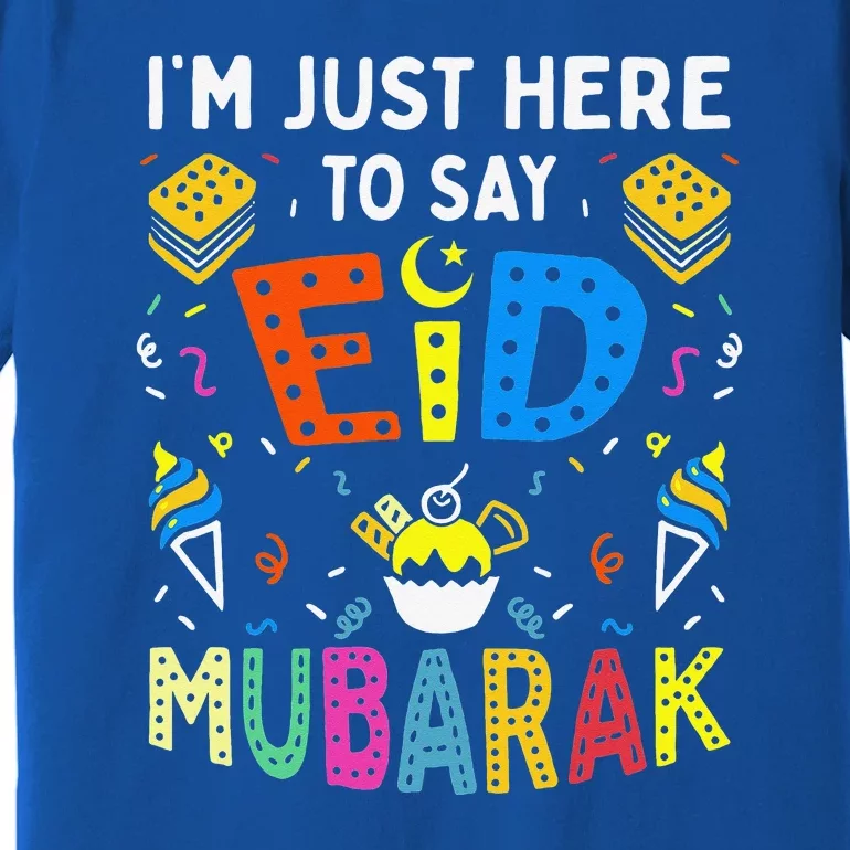 Eid Mubarak For Muslim Ramadan Eid Al Fitr Adha Premium T-Shirt