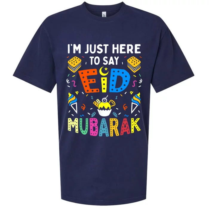 Eid Mubarak for Muslim Ramadan Eid al Fitr Adha Sueded Cloud Jersey T-Shirt