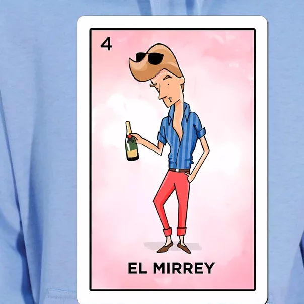 El Mirrey Funny Card Mexican Lottery Card Funny Gift Unisex Surf Hoodie