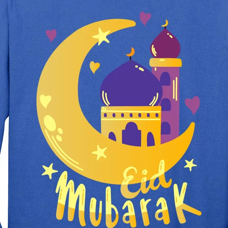 Eid Mubarak Gift Eid Al Fitr Islamic Holidays Celebration Gift Tall Long Sleeve T-Shirt