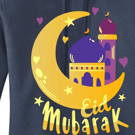 Eid Mubarak Gift Eid Al Fitr Islamic Holidays Celebration Gift Women's Pullover Hoodie