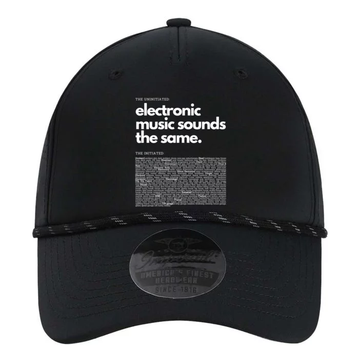 Electronic Music Genre Funny Techno Active Performance The Dyno Cap