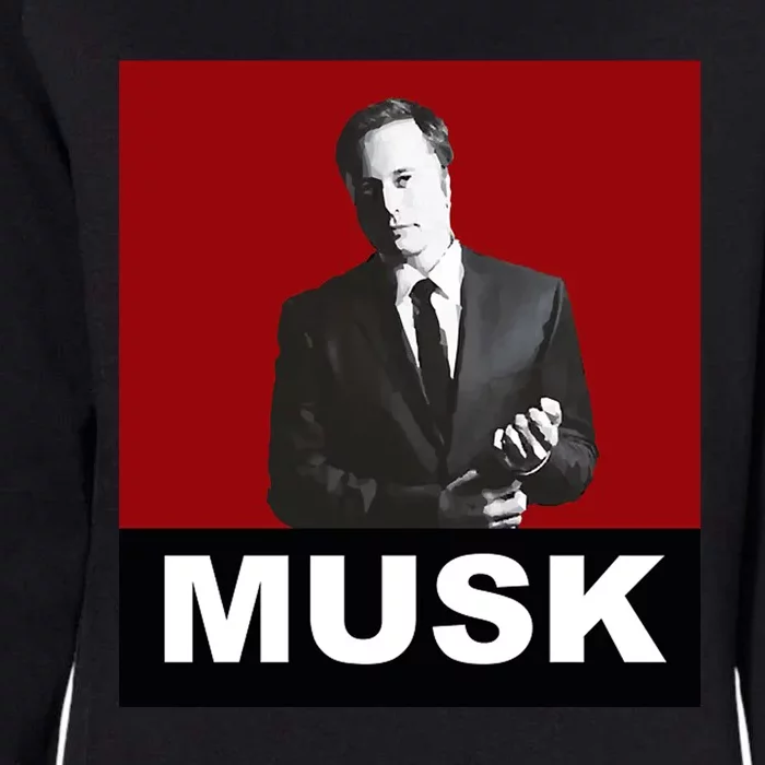 Elon Musk Gift Womens California Wash Sweatshirt