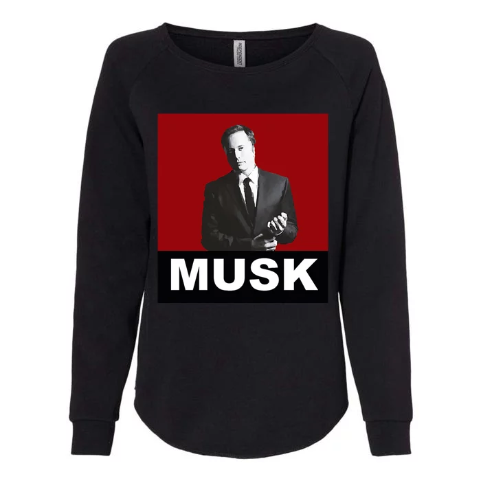 Elon Musk Gift Womens California Wash Sweatshirt