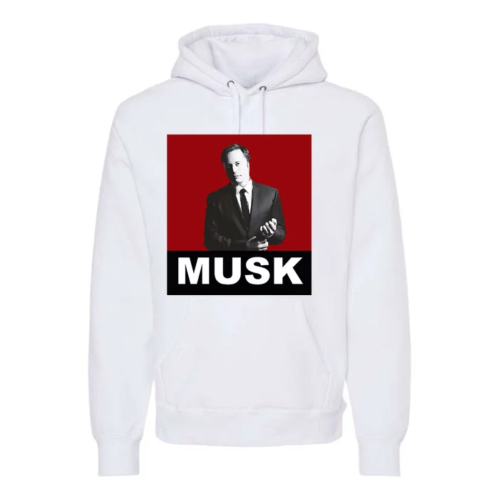 Elon Musk Gift Premium Hoodie