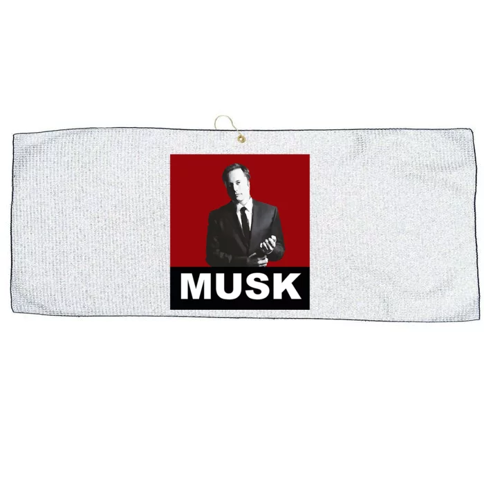 Elon Musk Gift Large Microfiber Waffle Golf Towel