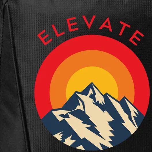 Elevate Mountains Gift City Backpack