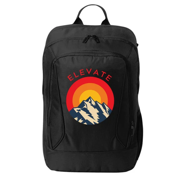 Elevate Mountains Gift City Backpack