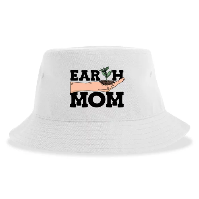 Earth Mom Gardening Plant Earth Day Planting Mother Gift Sustainable Bucket Hat