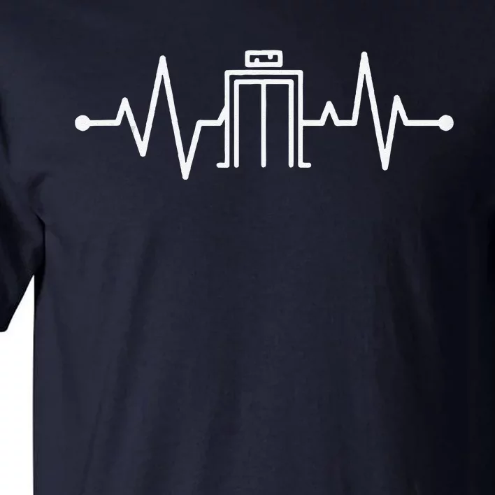 Elevator Mechanic Heartbeat Elevator Repair Tall T-Shirt