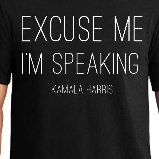 Excuse Me Im Speaking Funny Kamala Harris Joe Biden Pajama Set