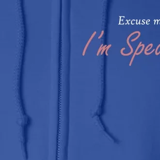 Excuse Me IM Speaking Kamala Harris I Am Speaking Vp Debate Gift Full Zip Hoodie