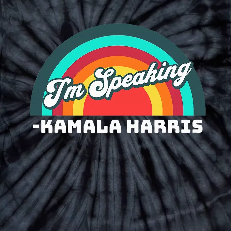 Excuse Me IM Speaking Kamala Harris Tim Walz Waltz 2024 Tie-Dye T-Shirt