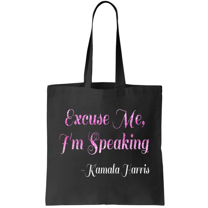 Excuse Me IM Speaking IM Speaking Tote Bag