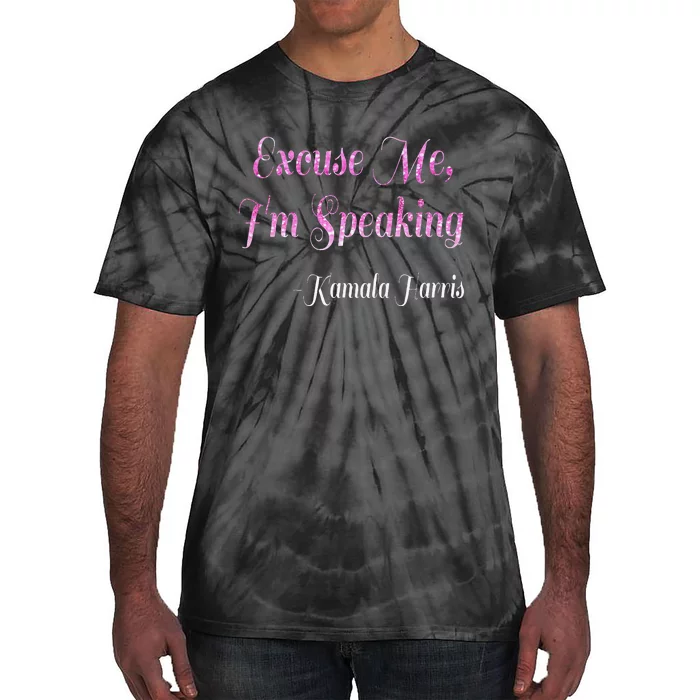 Excuse Me IM Speaking IM Speaking Tie-Dye T-Shirt