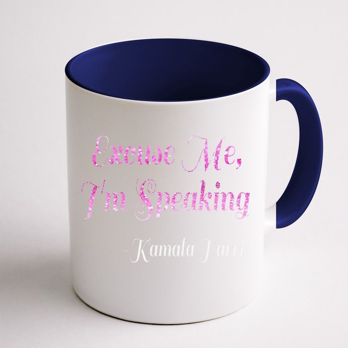 Excuse Me IM Speaking IM Speaking Front & Back Coffee Mug