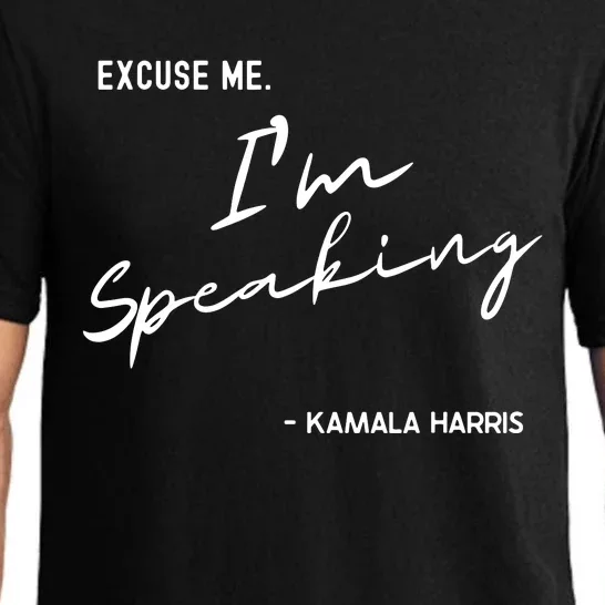 Excuse Me Im Speaking Kamala Harris Pajama Set