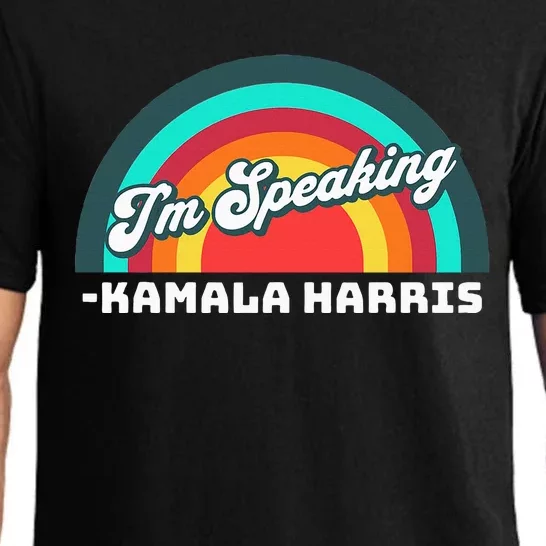 Excuse Me IM Speaking Kamala Harris Tim Walz Waltz 2024 Pajama Set