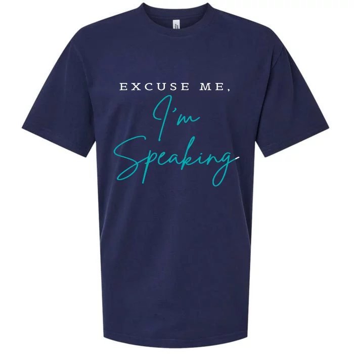 Excuse Me IM Speaking Quote Sueded Cloud Jersey T-Shirt