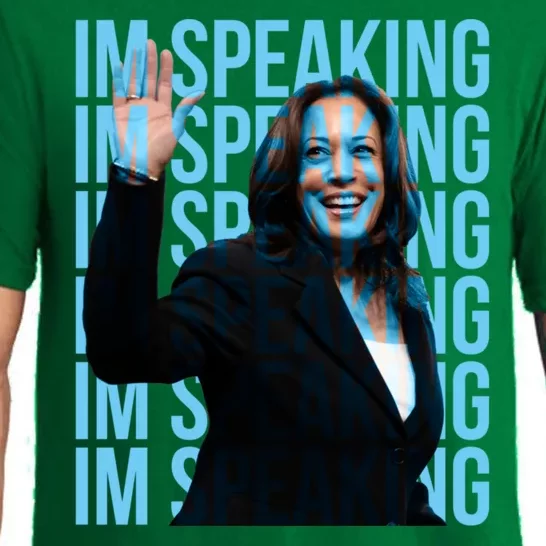 Excuse Me IM Speaking Kamala Harris Pajama Set