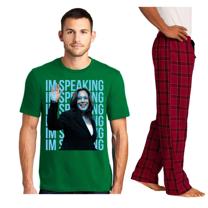 Excuse Me IM Speaking Kamala Harris Pajama Set