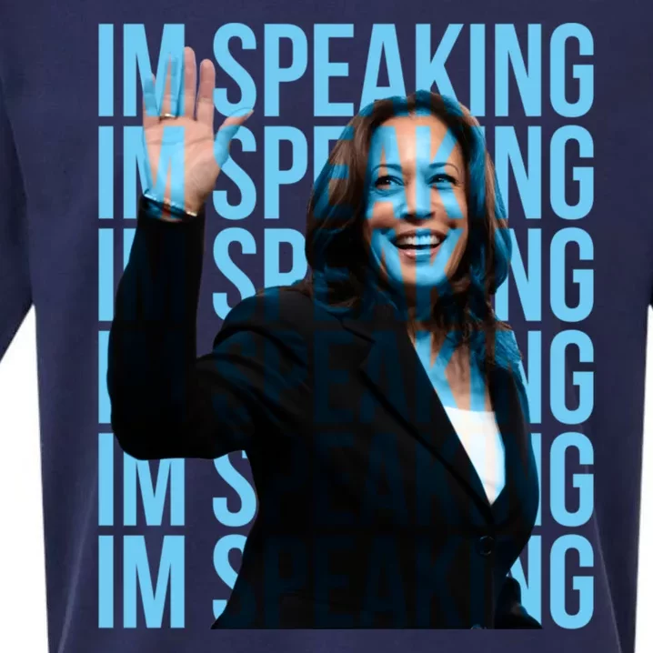 Excuse Me IM Speaking Kamala Harris Sueded Cloud Jersey T-Shirt