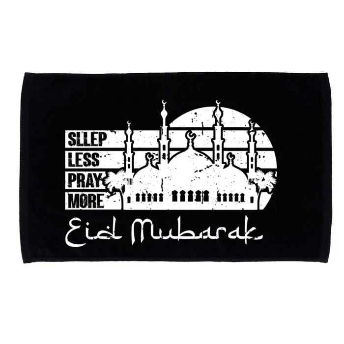 Eid Mubarak Islamic Holidays Celebration Gift Microfiber Hand Towel