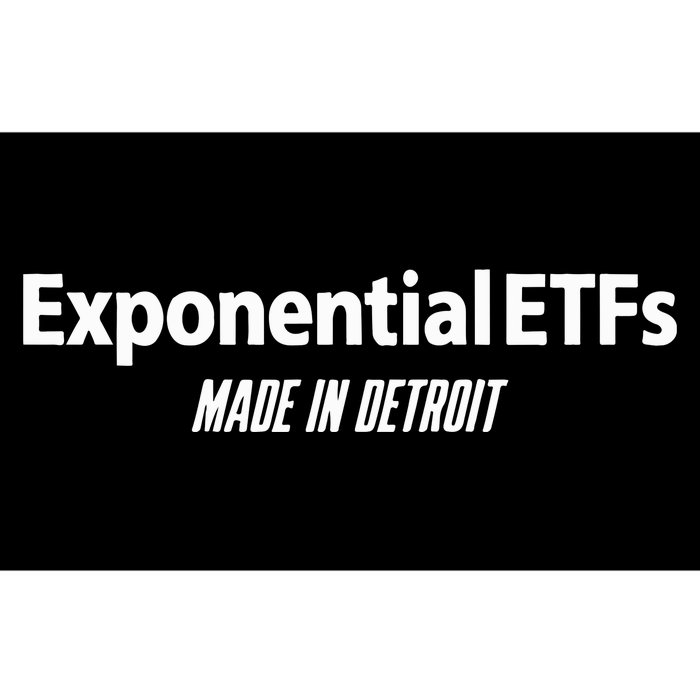 Exponentialetfs Made In Detroit Bumper Sticker