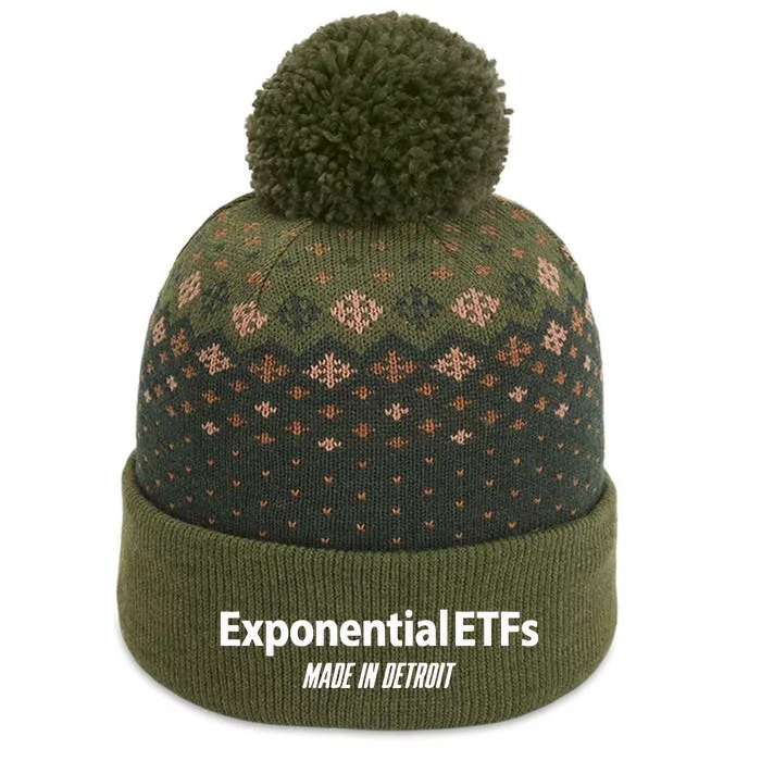 Exponentialetfs Made In Detroit The Baniff Cuffed Pom Beanie