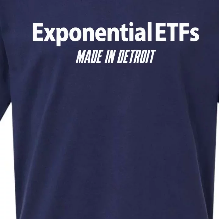 Exponentialetfs Made In Detroit Sueded Cloud Jersey T-Shirt