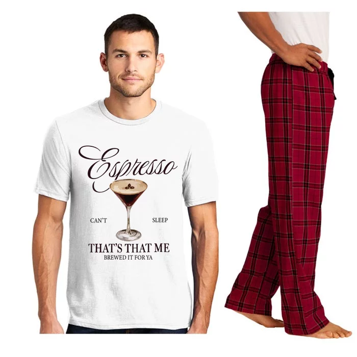 Espresso Martini Jesus Was A Carpenter Pajama Set