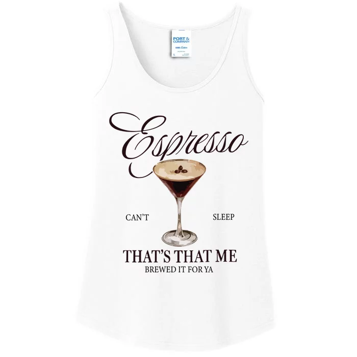 Espresso Martini Jesus Was A Carpenter Ladies Essential Tank