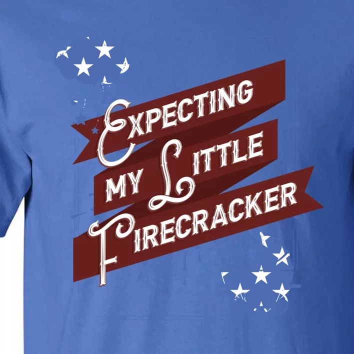 Expecting My Little Firecracker Gift Tall T-Shirt