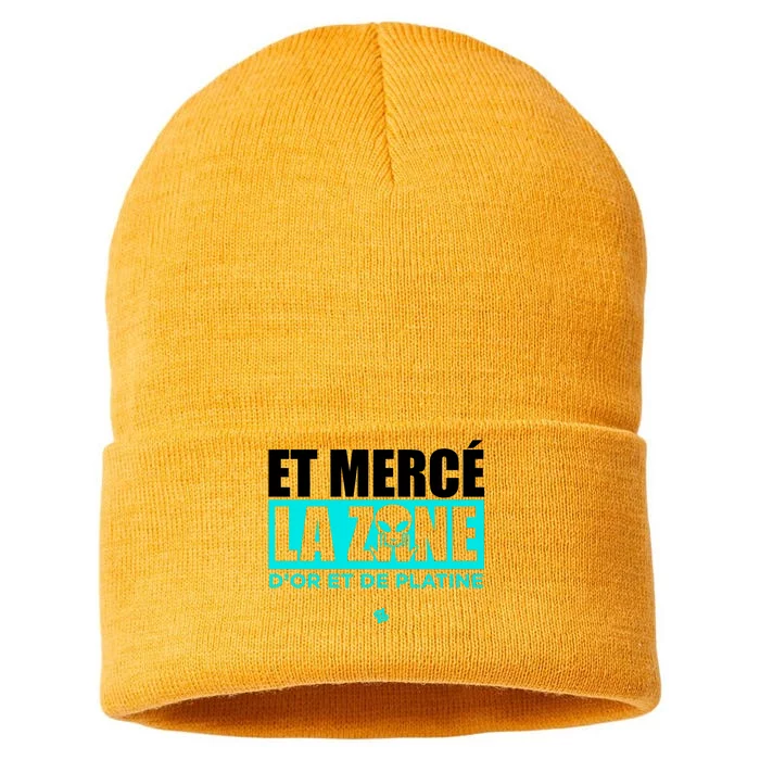 Et Mercé La Zane DOr Et De Platine Sustainable Knit Beanie