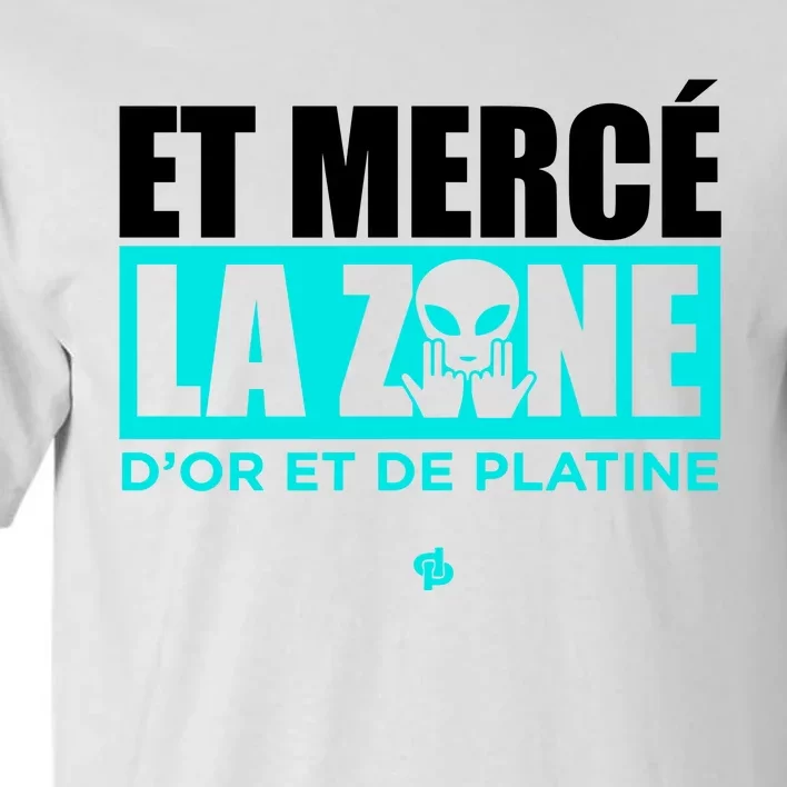 Et Mercé La Zane DOr Et De Platine Tall T-Shirt