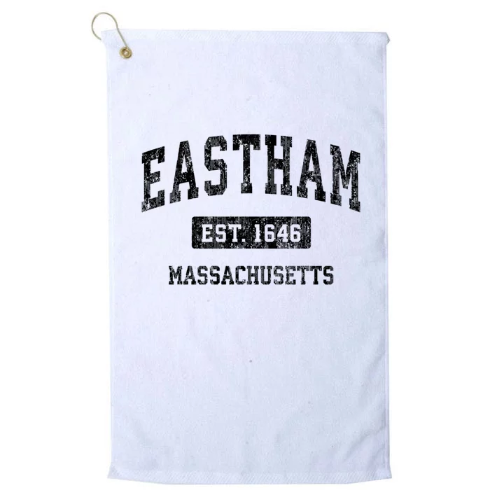 Eastham Massachusetts Ma Vintage Established Sports Design Platinum Collection Golf Towel