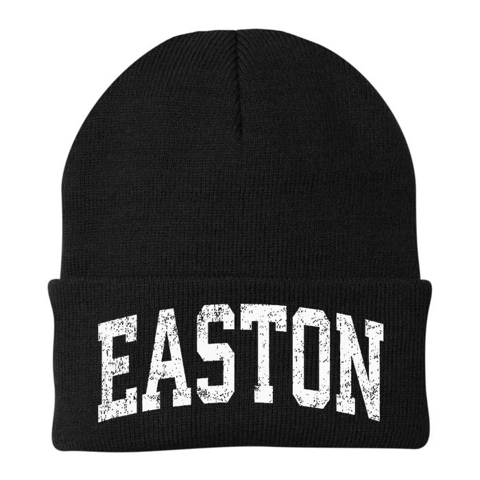 Easton Maryland MD Vintage Athletic Sports Knit Cap Winter Beanie