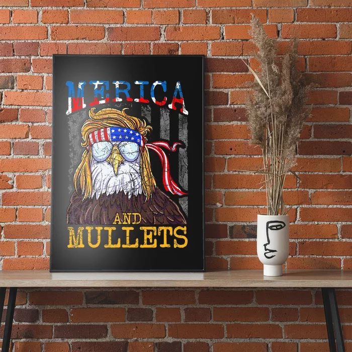 Eagle Mullet Merica Poster