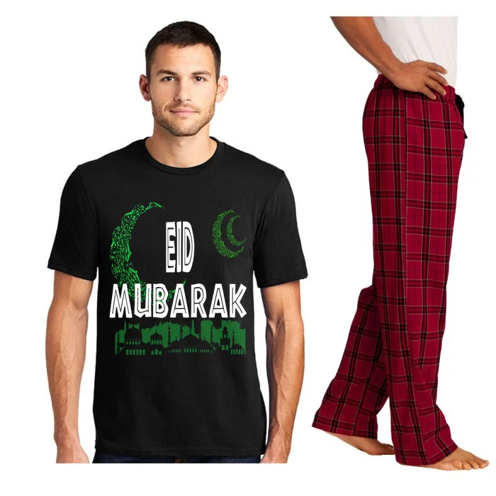 Eid Mubarak Muslims Tee Adha And Iftar Gift Pajama Set