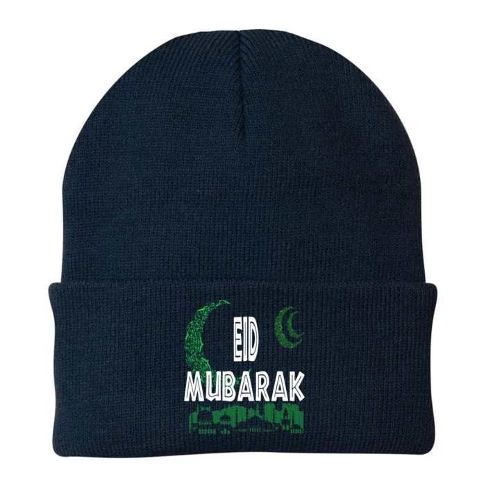 Eid Mubarak Muslims Tee Adha And Iftar Gift Knit Cap Winter Beanie