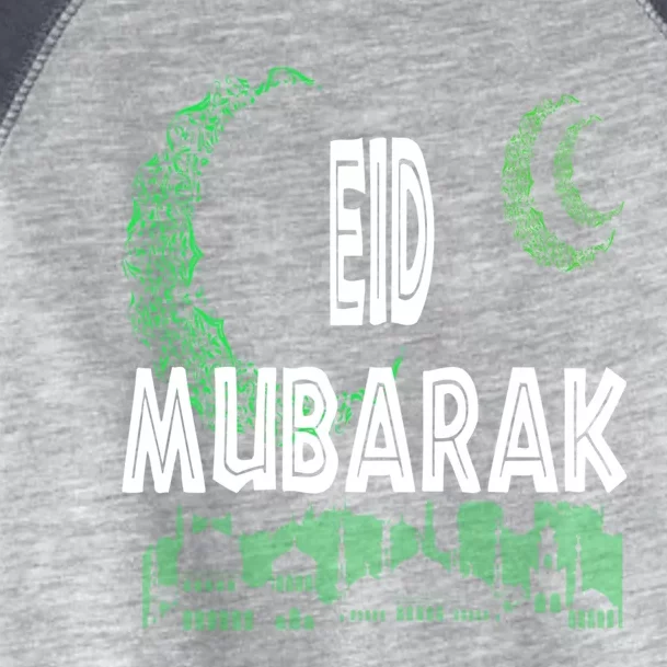 Eid Mubarak Muslims Tee Adha And Iftar Gift Toddler Fine Jersey T-Shirt