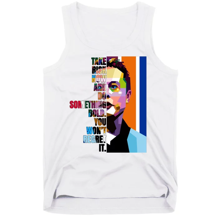 Elon Musk Motivation Quote Tank Top