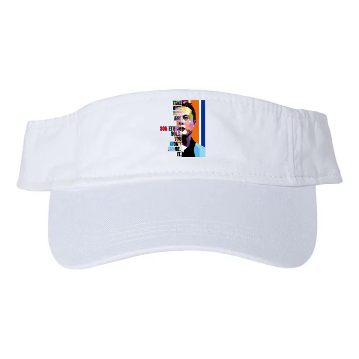 Elon Musk Motivation Quote Valucap Bio-Washed Visor