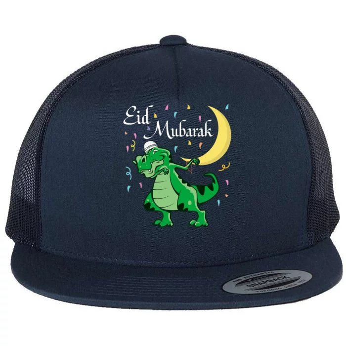 Eid Mubarak Muslim Clothing Eid Al Fitr Boy Flat Bill Trucker Hat