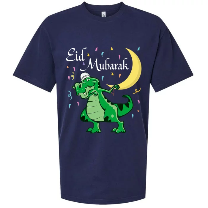 Eid Mubarak Muslim Clothing Eid Al Fitr Boy Sueded Cloud Jersey T-Shirt