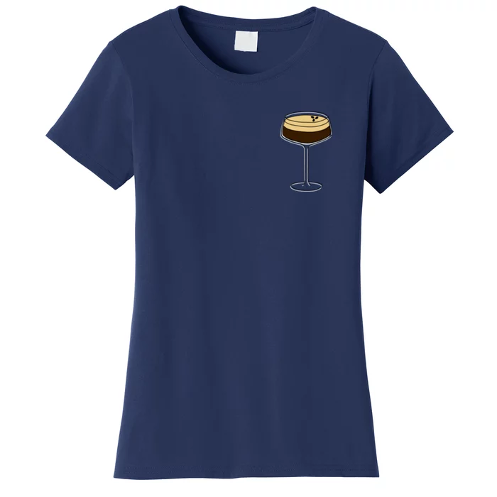 Espresso Martini Minimalist Elegance Women's T-Shirt