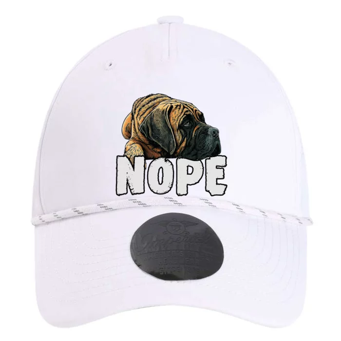 English Mastiff Nope Funny Lazy Pet Dog Cute Performance The Dyno Cap