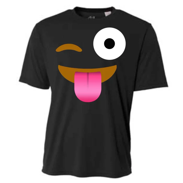 Emoji Costume Cooling Performance Crew T-Shirt