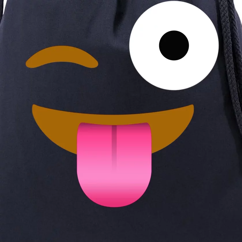 Emoji Costume Drawstring Bag