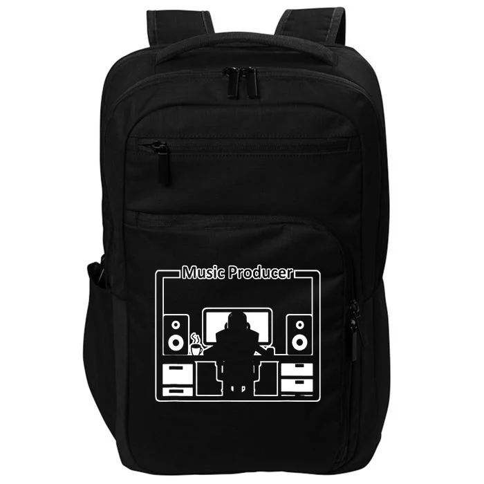 Electronic Music Producer Beatmaker Impact Tech Backpack